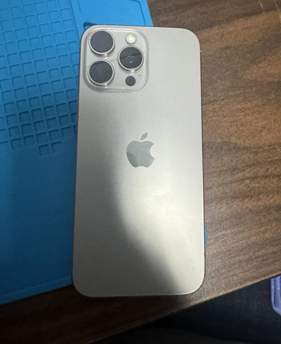 Completed iPhone Pro rear glass